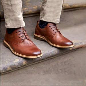 Amberjack 9.5 Brown Leather Men's Shoes